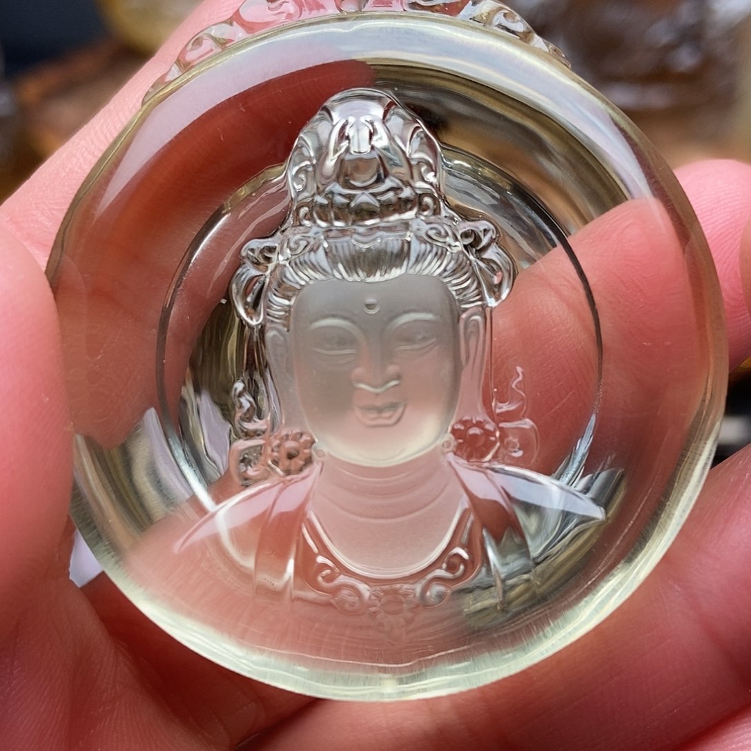 水晶天然水晶吊坠未镶嵌