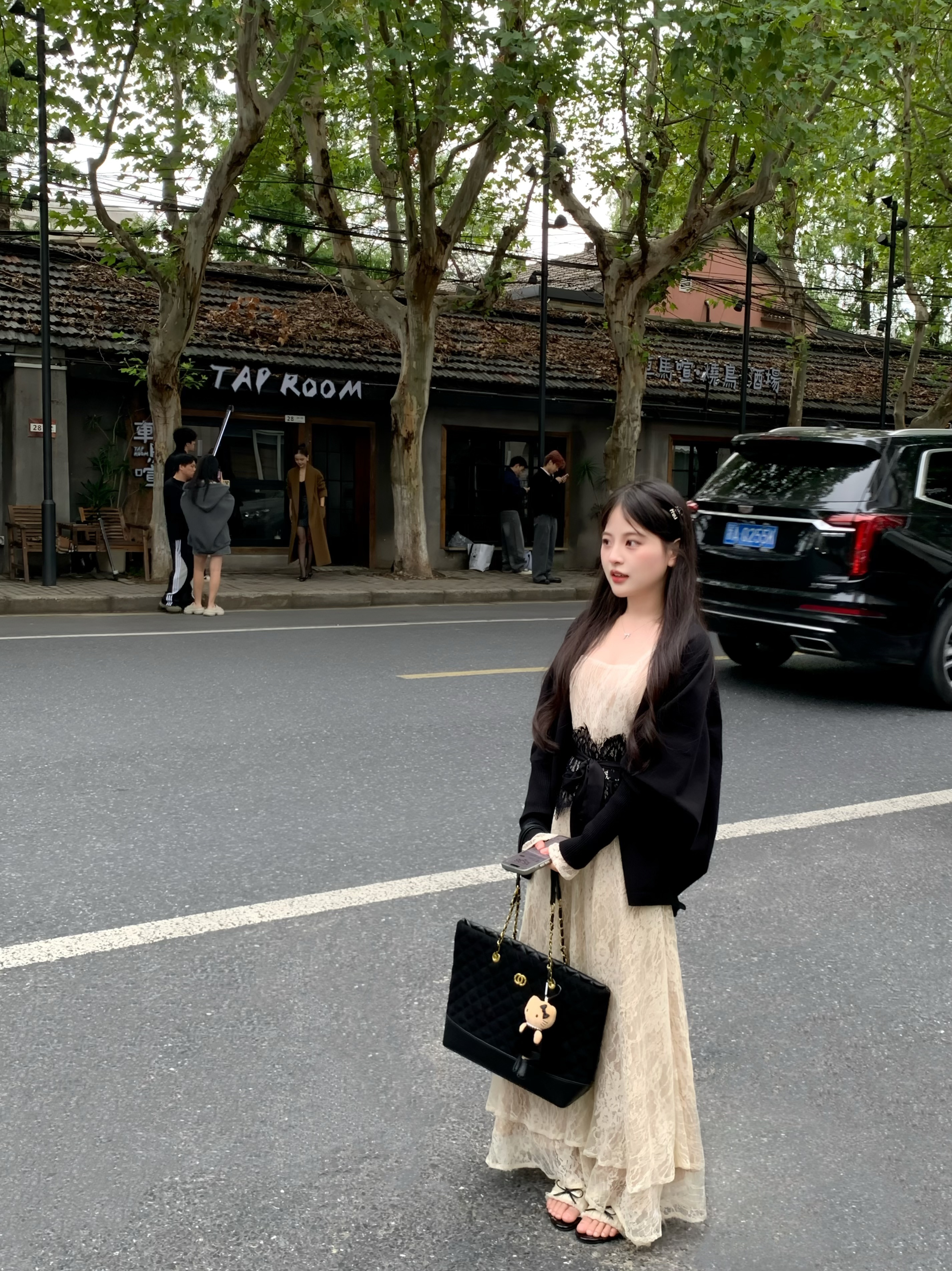 初恋古早风甜美法式温柔纯欲蕾丝连衣裙女