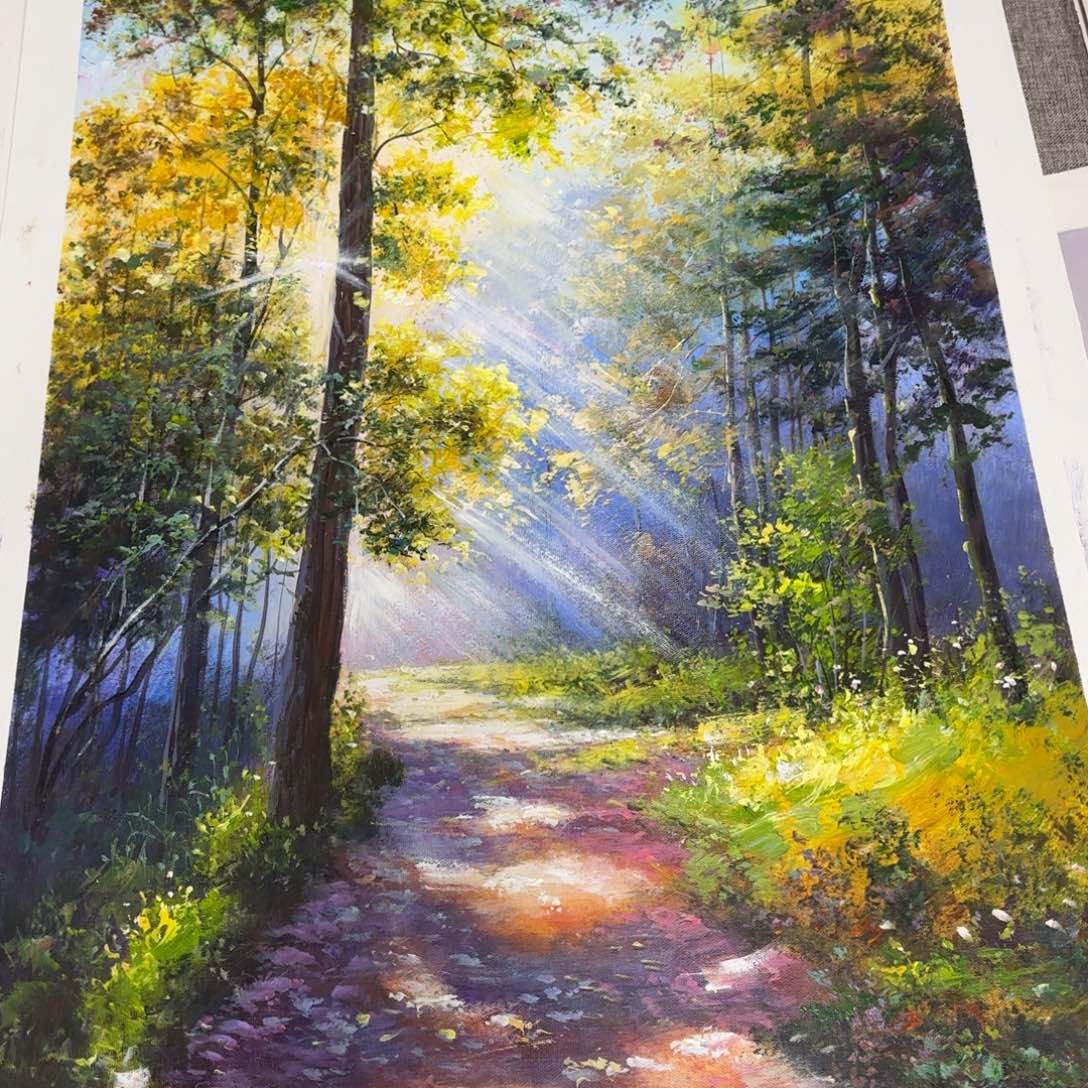 油画优惠活动开始了