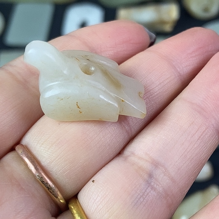 和田玉（糖玉）挂件未镶嵌