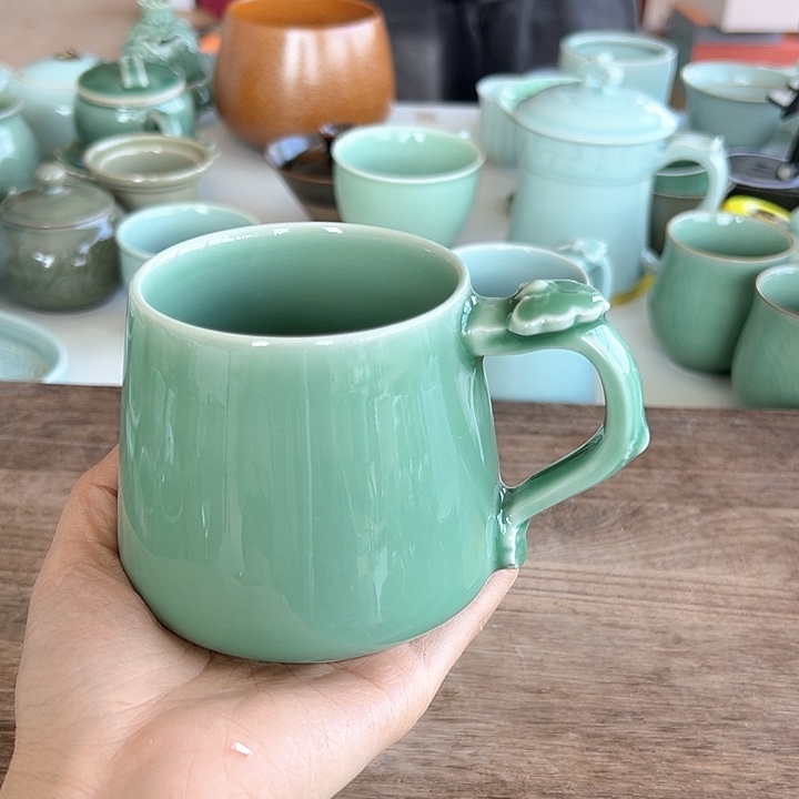 小米茶器龙泉青瓷
