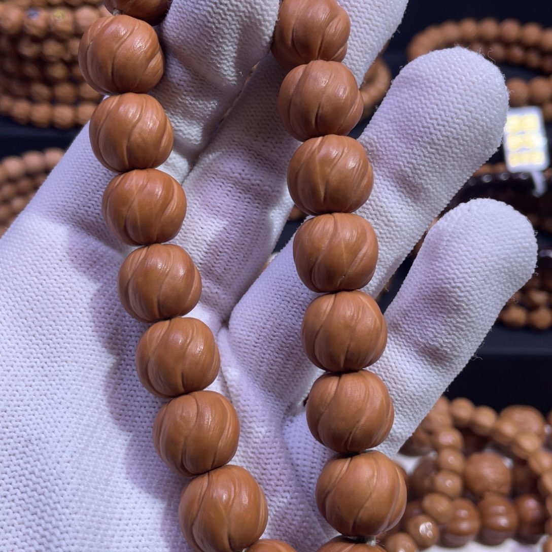 滑***仙猴头核桃吊坠龙岩卷卷酥14mm全品