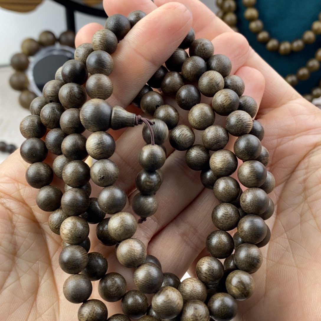 沉香木手串绿棋楠福利