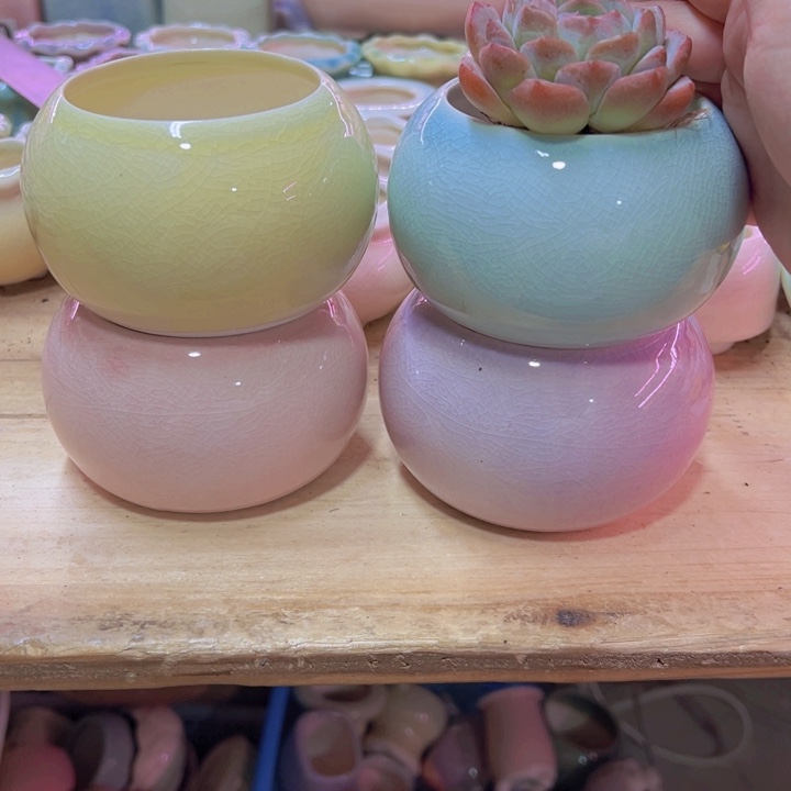 陶瓷花盆当场凑满12包邮