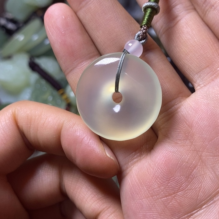 岫玉天然岫玉挂件未镶嵌