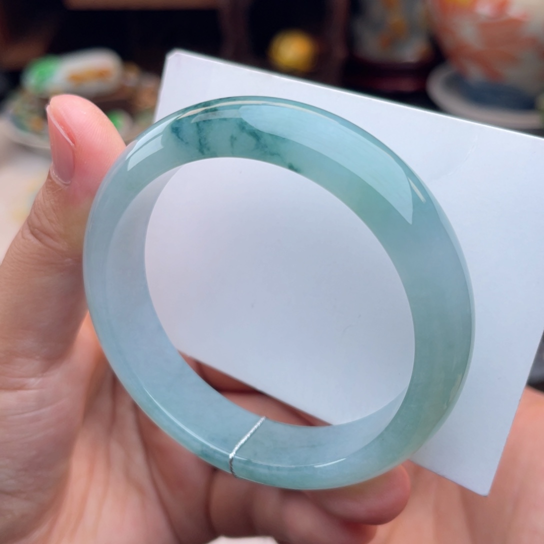 未镶嵌手镯翡翠正圈