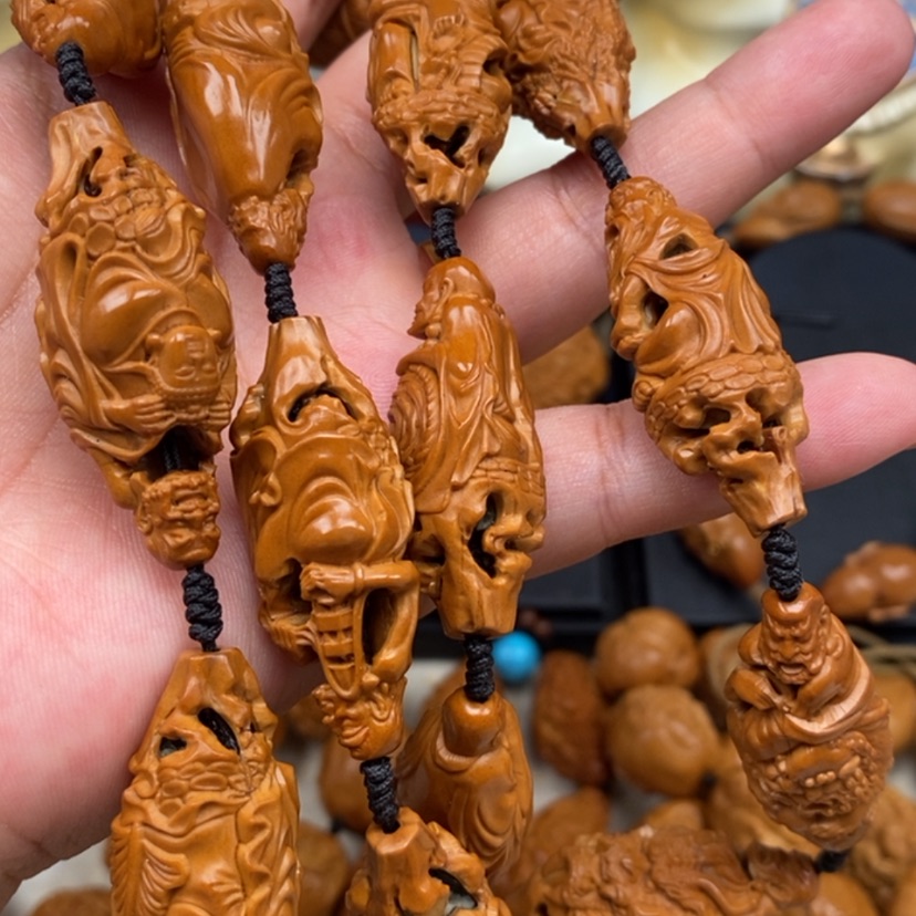 【闪购商品】橄榄核吊坠橄榄手工雕刻工艺