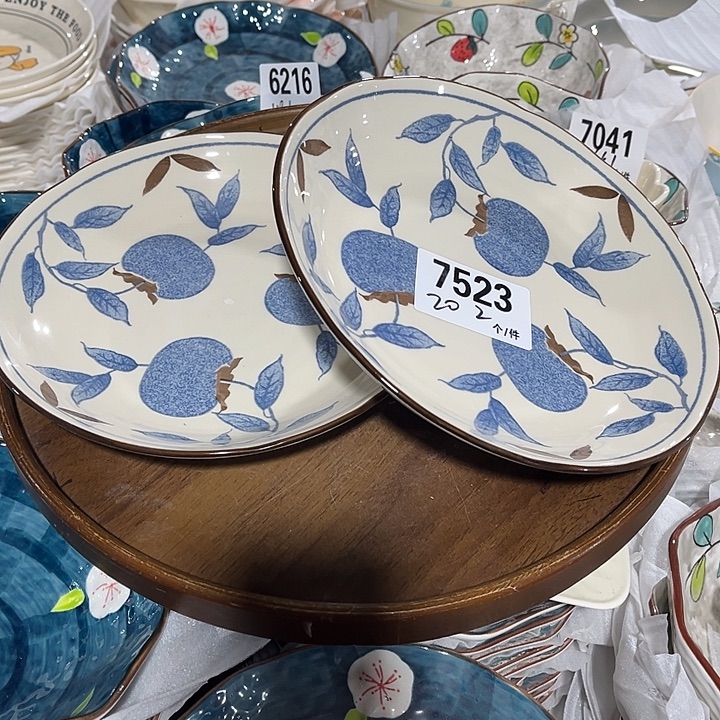 瓷微瑕外贸餐具7523