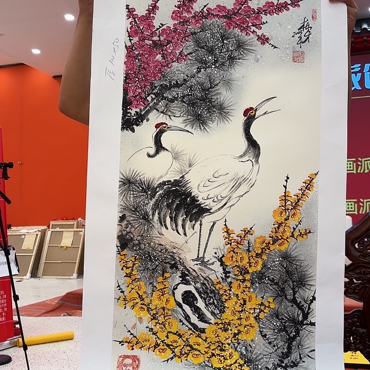 国画杜宝才老师去伪存真