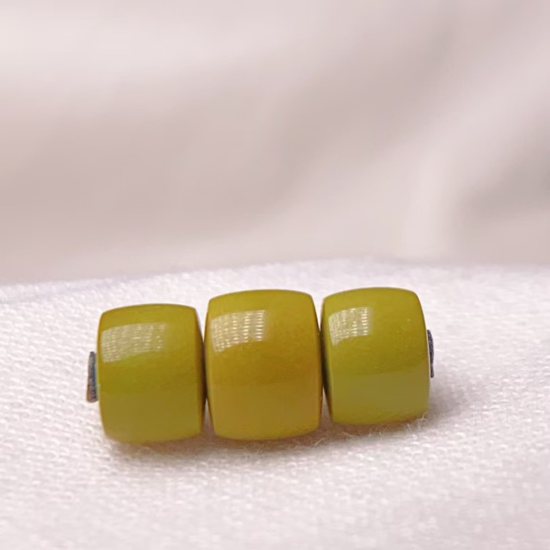 绿松石直切套装108串顶腰珠套装料子细腻腰珠6x4.3顶珠6.7x4.8mm