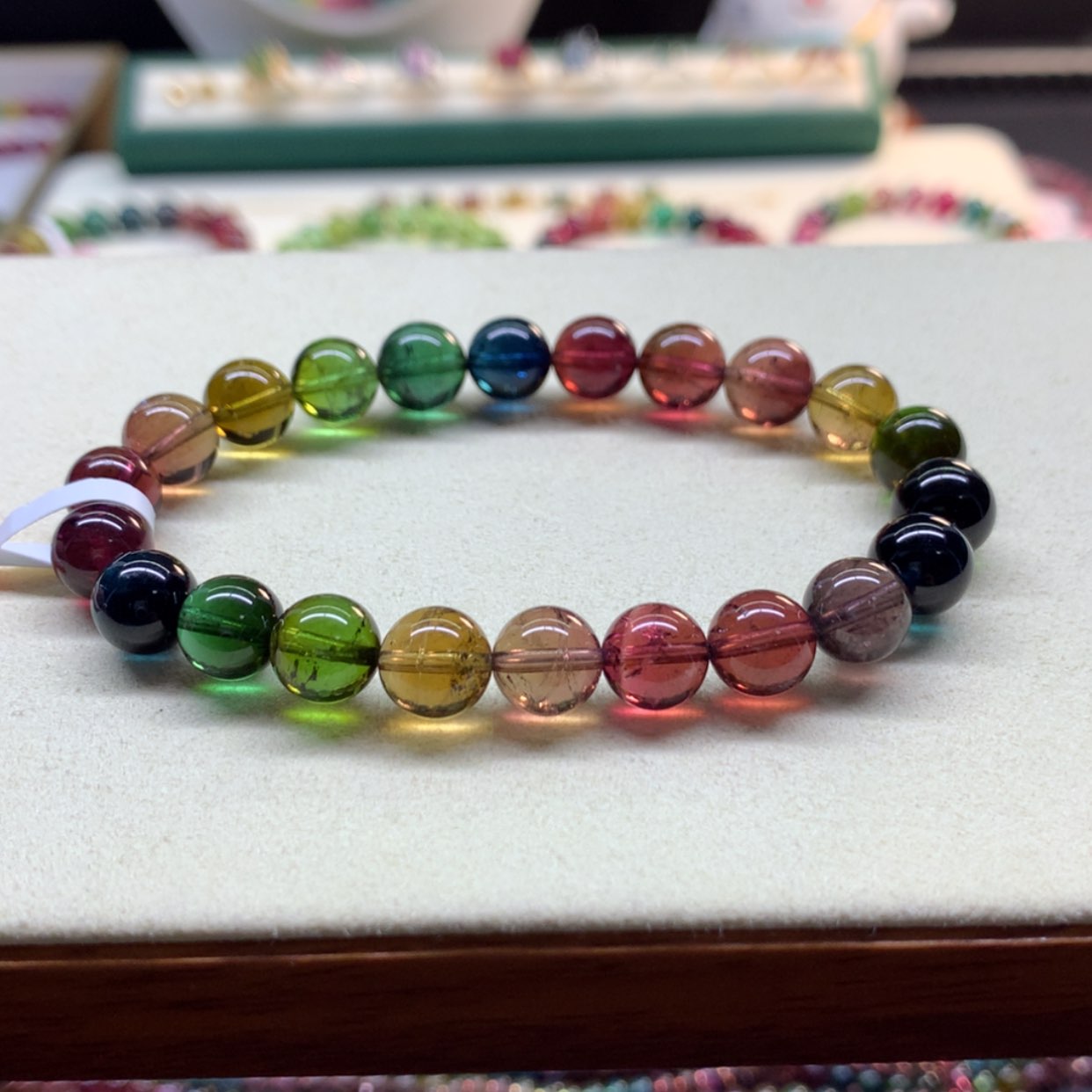 【闪购商品】碧玺手链未镶嵌碧玺老矿