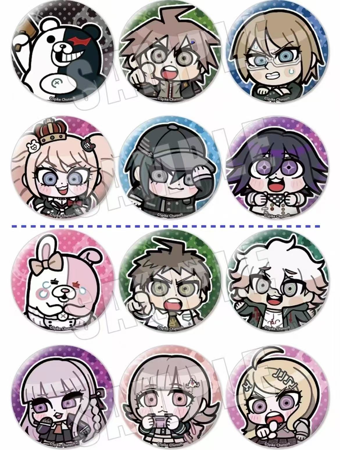 【代拆】弹丸论破 大川Q版吧唧盲盒