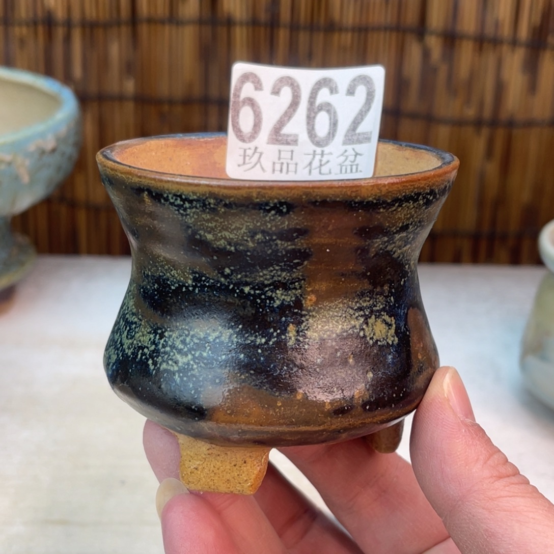 手工花盆默认瑕疵完美者勿拍