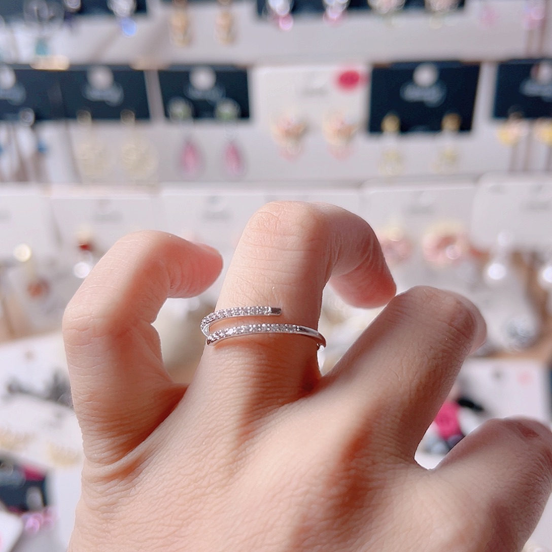 琉璃纯铜合金耳环的