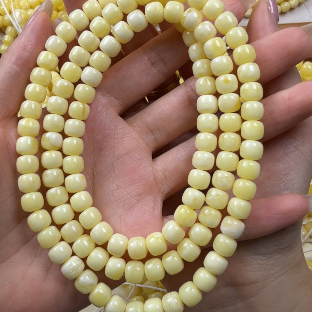 琥珀颈饰未镶嵌琥珀蜜蜡卡7.3
