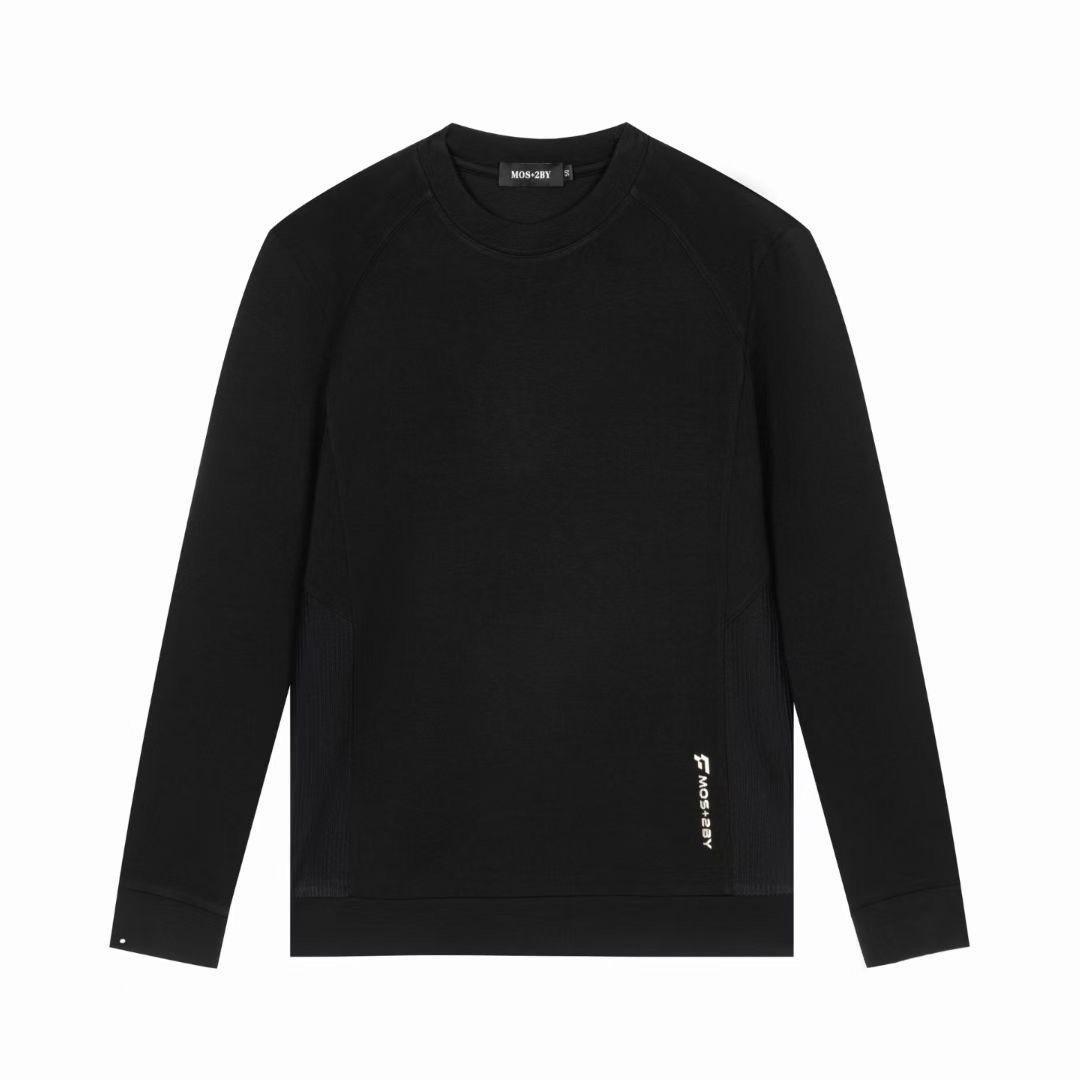 沙恩名品2025秋冬常规款套头保暖秋季圆领舒适男士刺绣男子卫衣