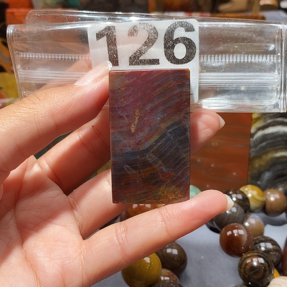 未镶嵌天然北票硅化玉吊坠硅化玉