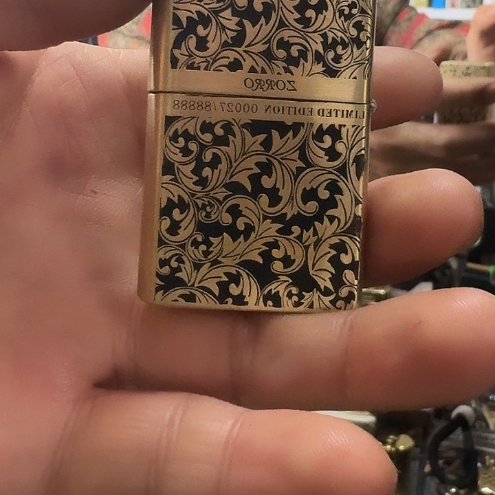 佐罗825黑唐草煤油打火机