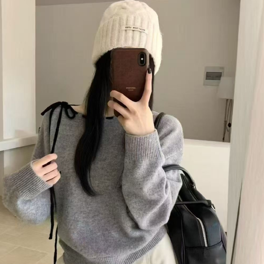 韩系显廋打底毛衣秋冬 对准编码下单