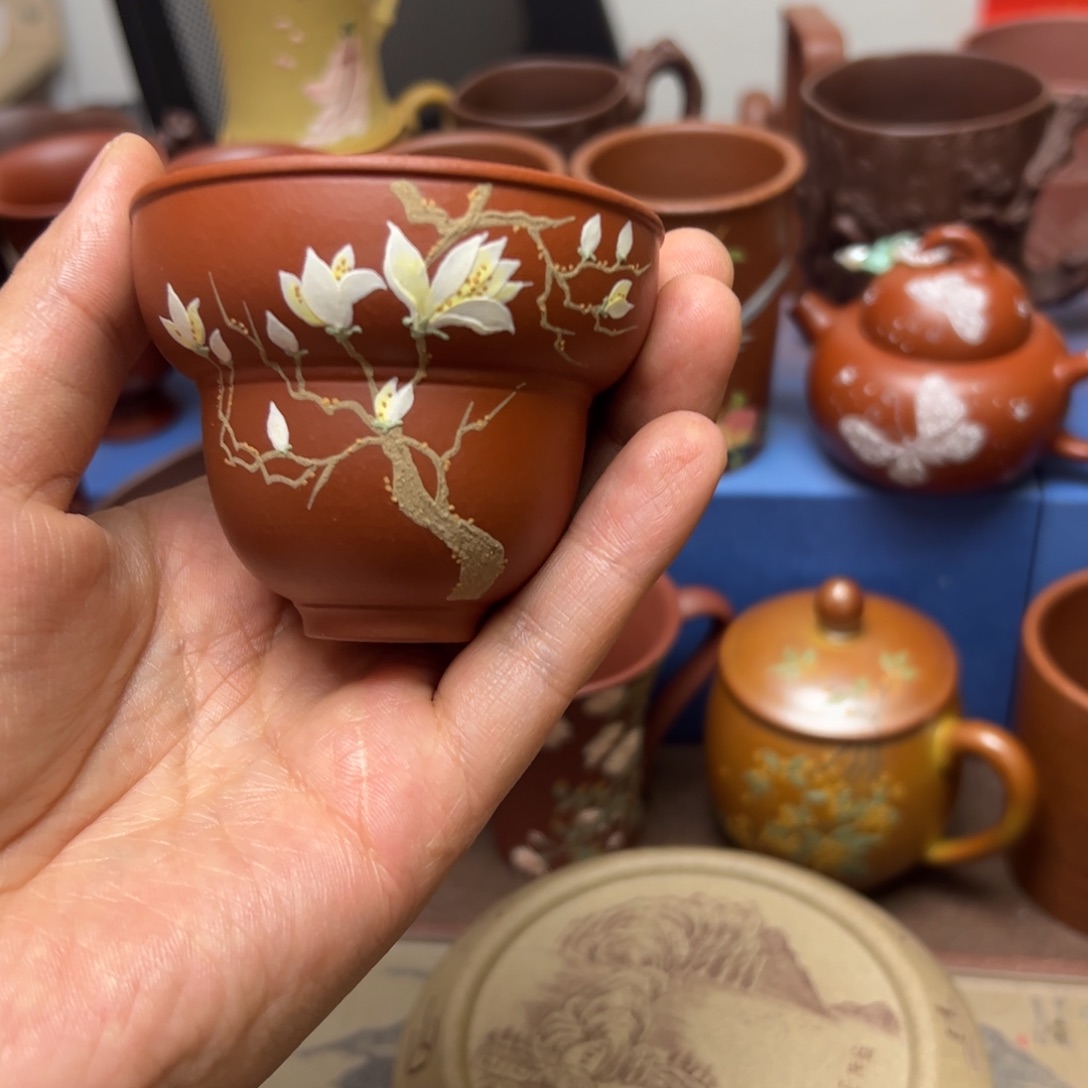 紫砂茶杯紫砂主人杯100cc