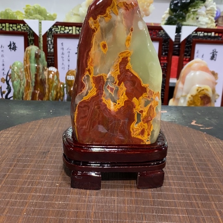 石材“****)家居摆件 奇石摆件
