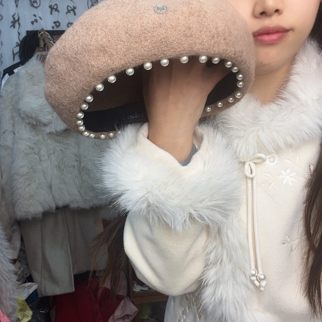 羊羔毛帽子哈哈哈哈