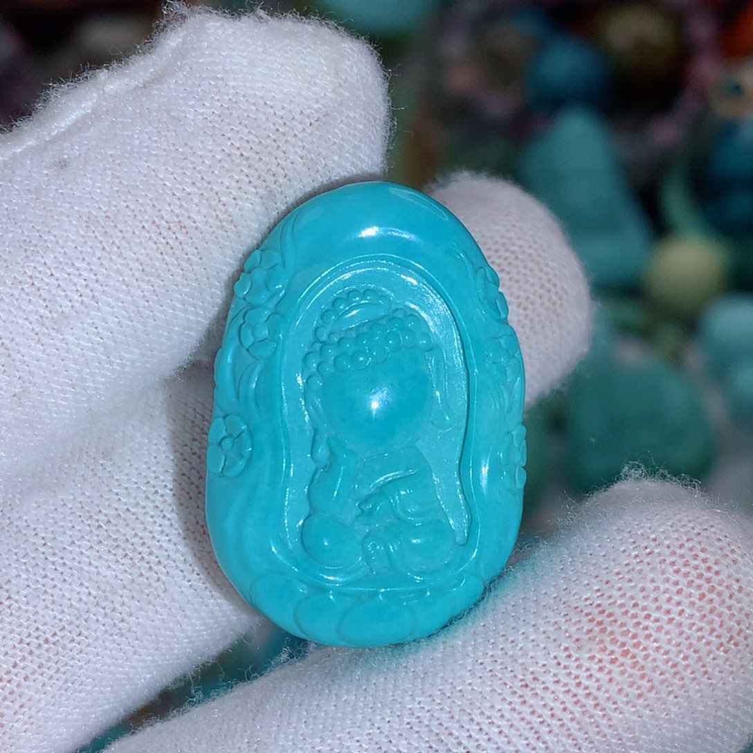 绿松石珠宝奇石未镶嵌