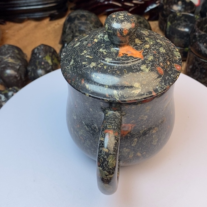 汝阳梅花玉厂家直销办公杯