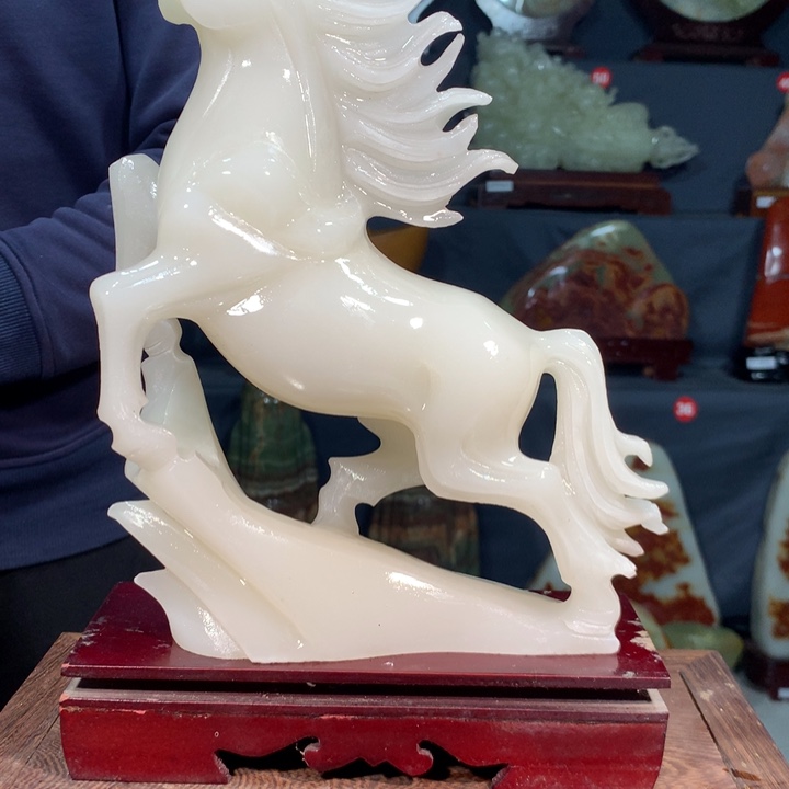 石材天然原石摆件