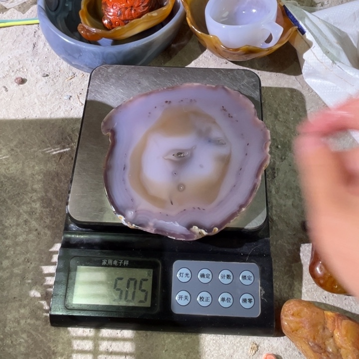 玛瑙/玉髓未镶嵌珠宝奇石