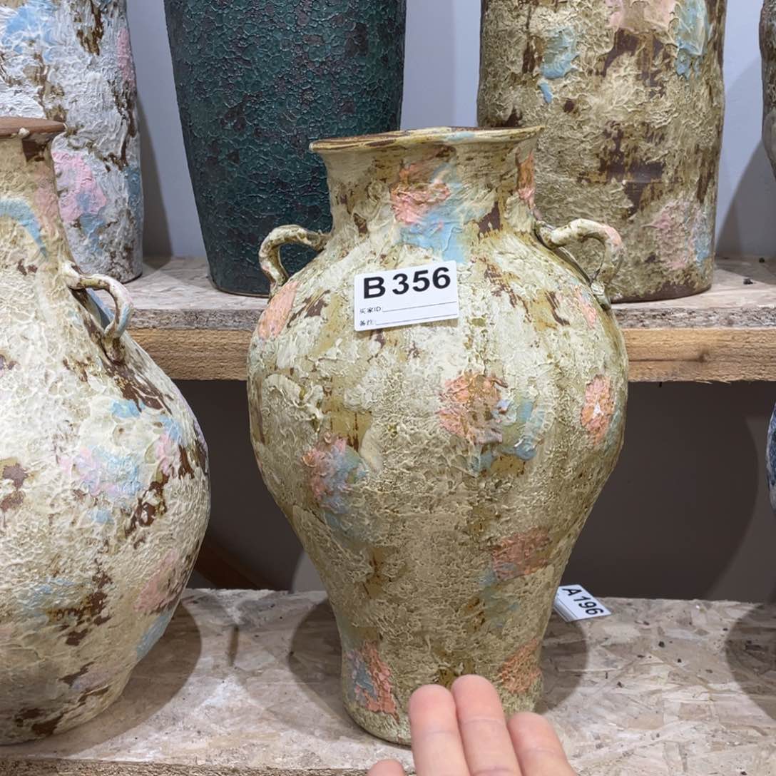 摆件鹿****焰景德镇陶瓷花瓶花器