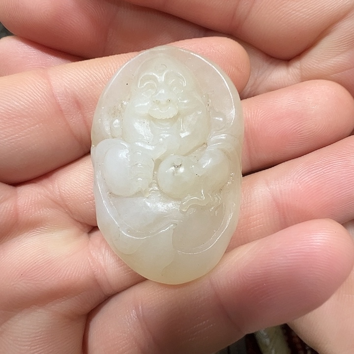 和田玉（糖玉）未镶嵌挂件