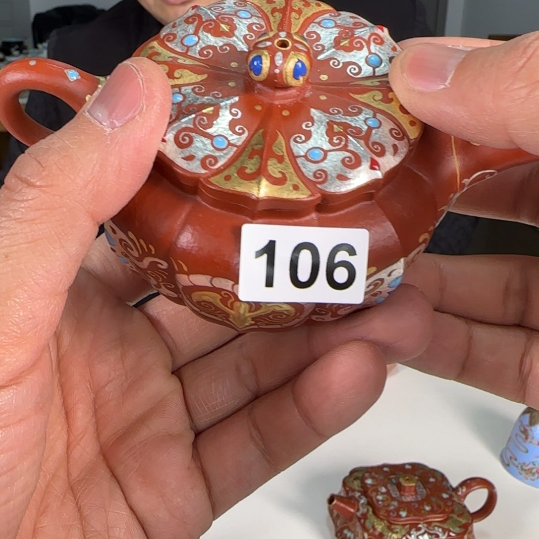 粉彩天花板王子龙作品