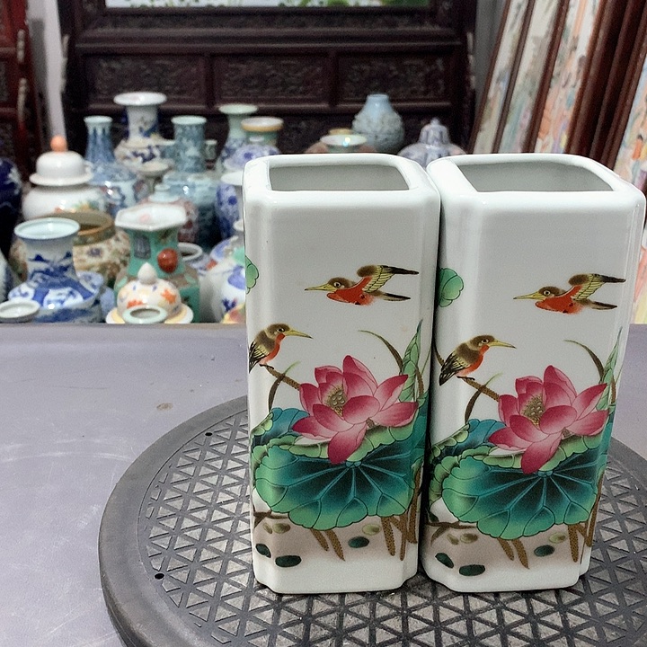 摆件陶博古架陶瓷摆件