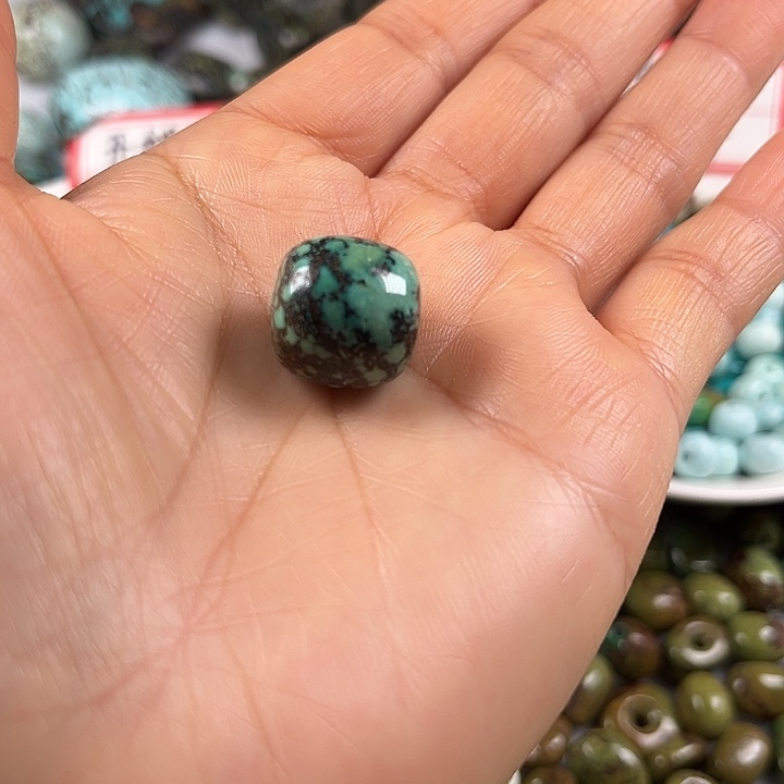 绿松石未镶嵌颈饰