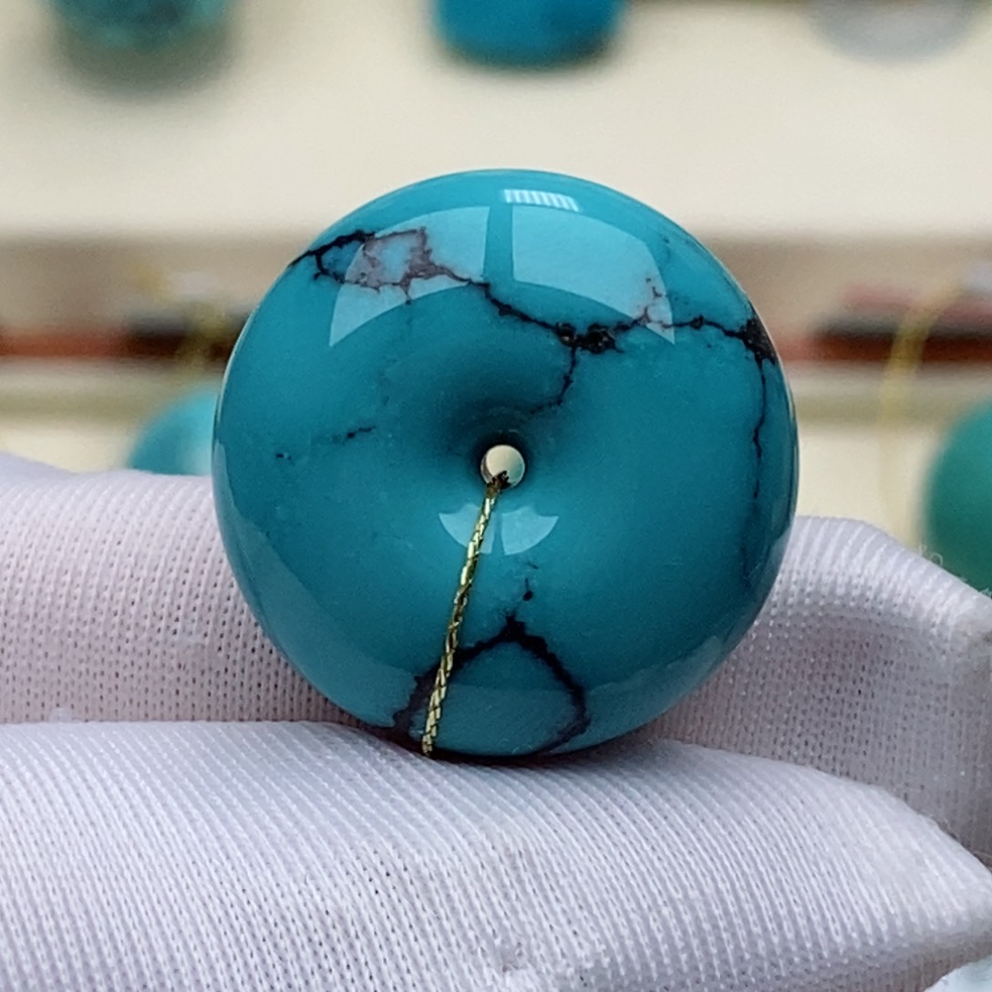 未镶嵌绿松石珠宝奇石正****兵