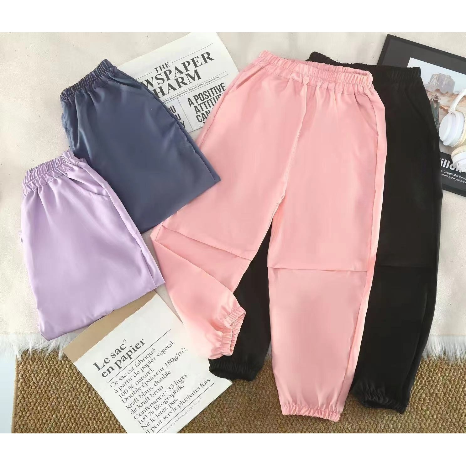 儿童2025夏季新款休闲运动裤B2562