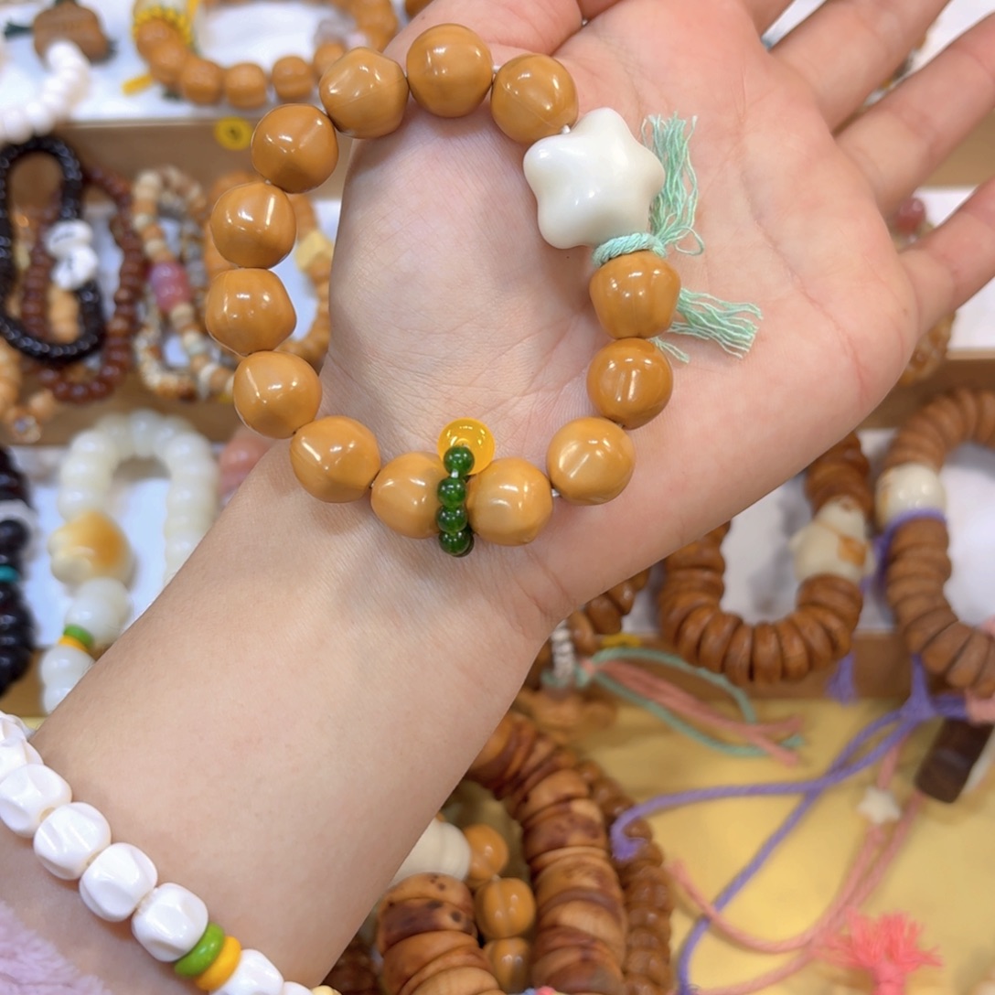 星月菩提吊坠全品猴头星星➕