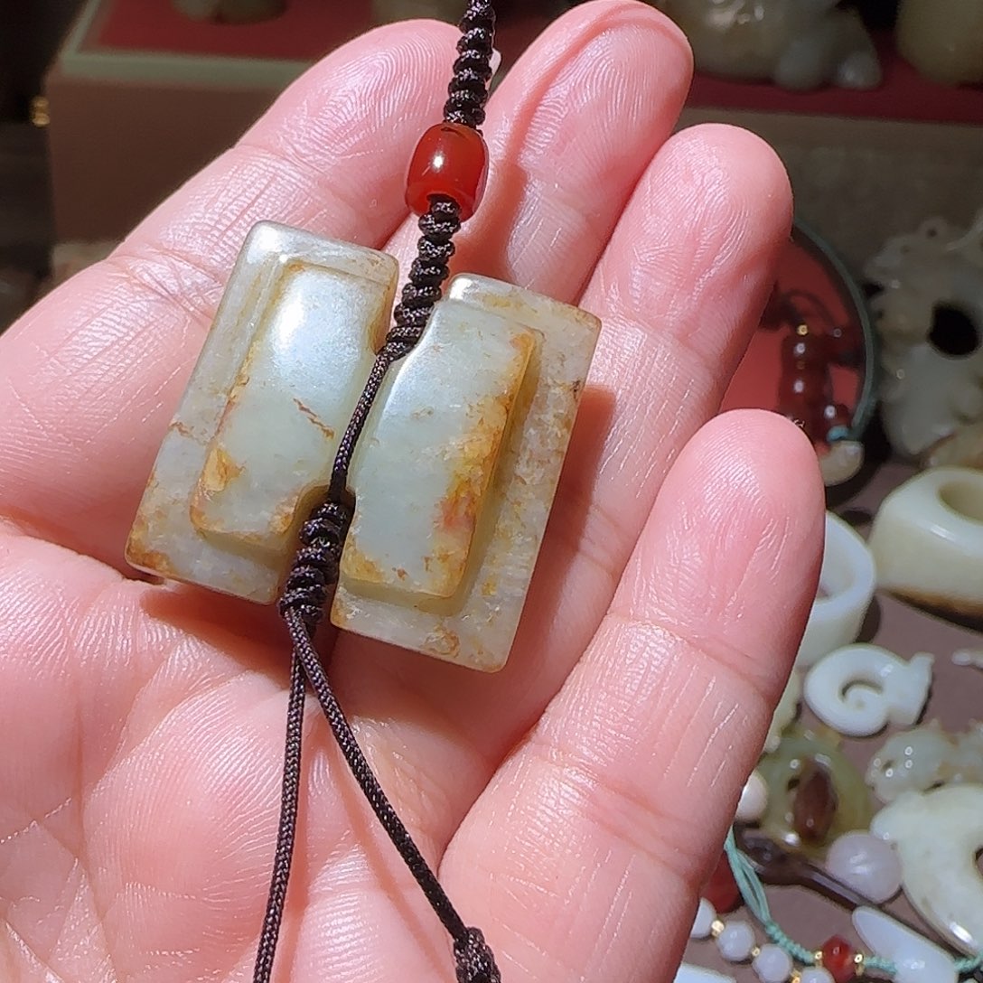 和田玉挂件未镶嵌