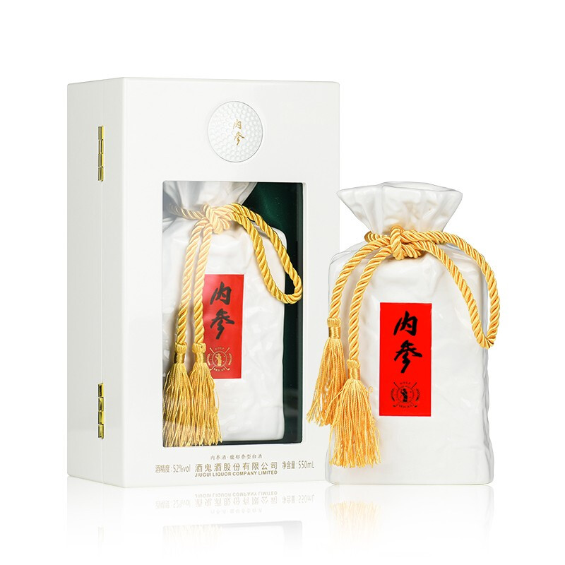 酒鬼高尔夫内参酒 馥郁香型白酒 正装 高端送礼52度550ml