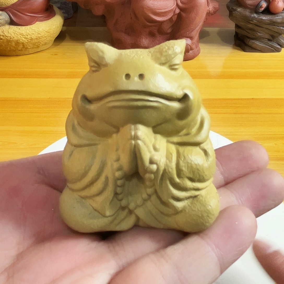 紫砂茶宠蟾仙小茶宠