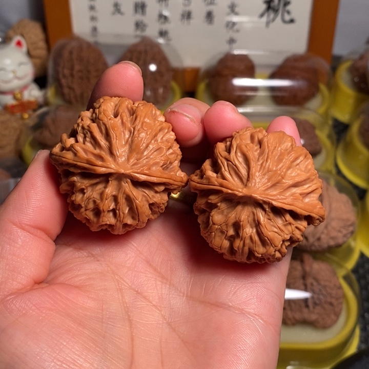 文玩核桃把件42苹果