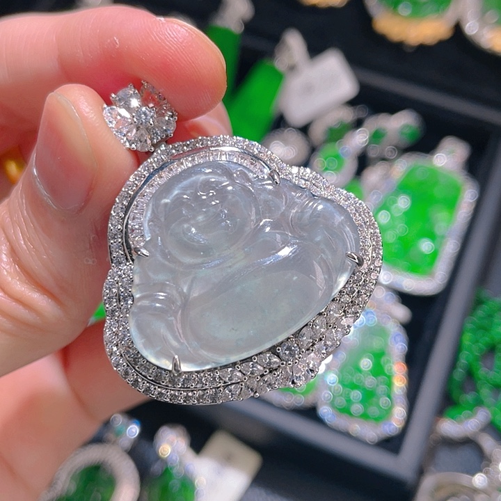 翡翠吊坠(不含链)未镶嵌