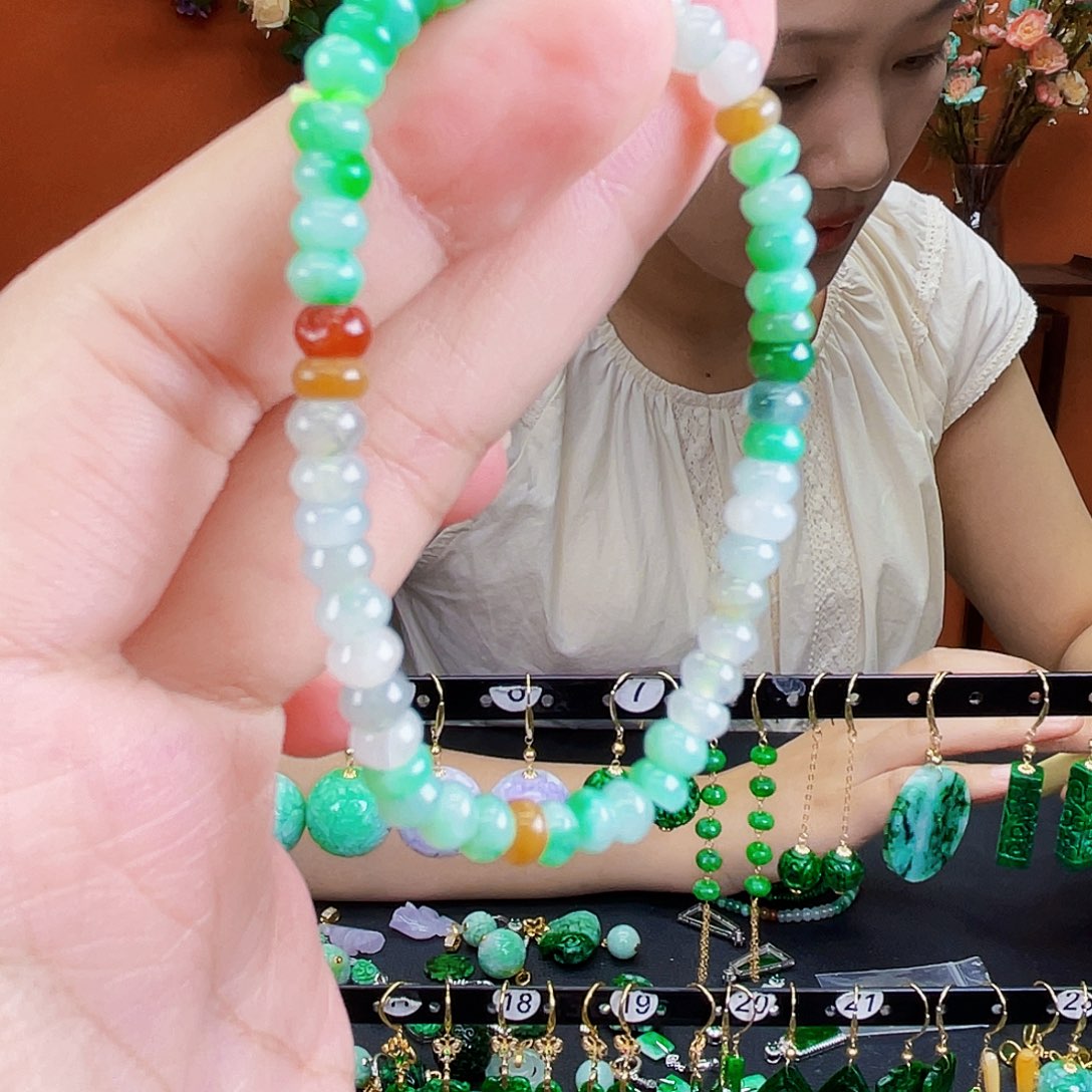 未镶嵌翡翠耳饰饰品