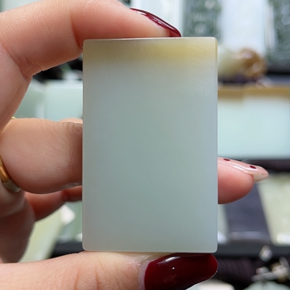 【闪购商品】和田玉颈饰未镶嵌草**狼