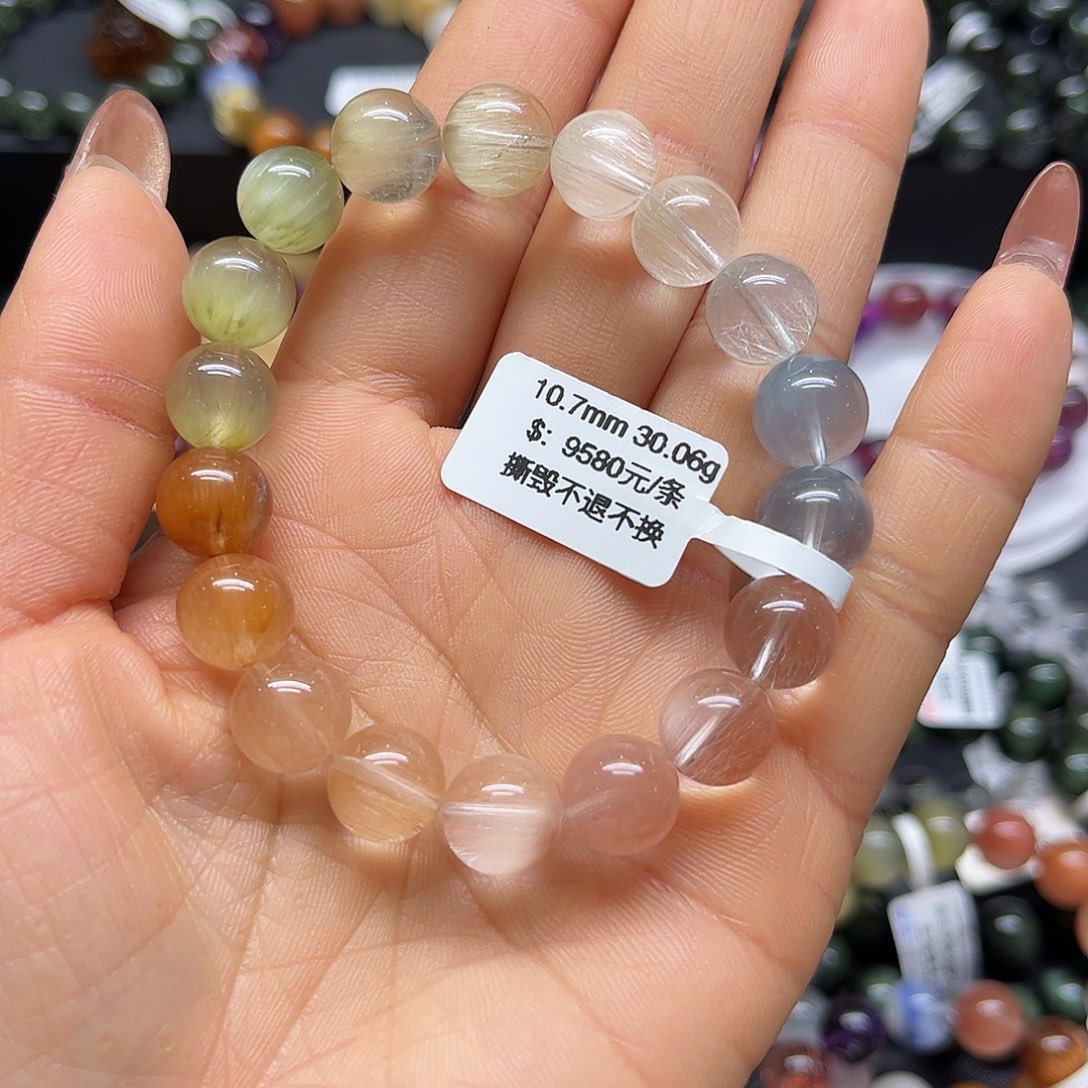 水晶手链未镶嵌手链