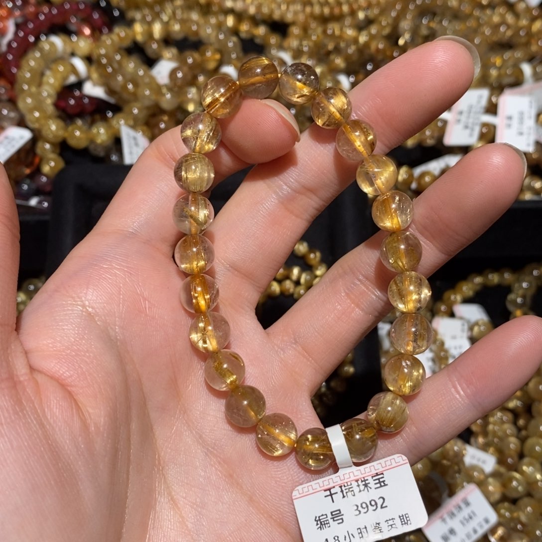 水晶未镶嵌手串手串