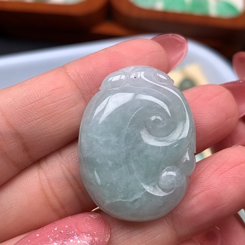 翡翠吊坠(不含链)未镶嵌