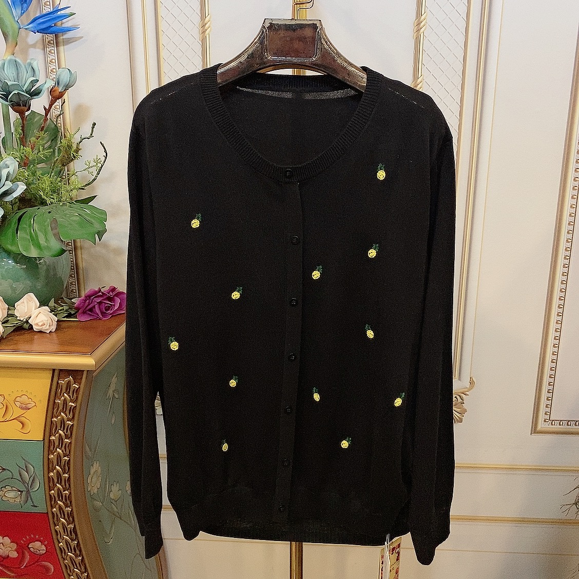 （衣长65）新款时尚百搭毛衣8296