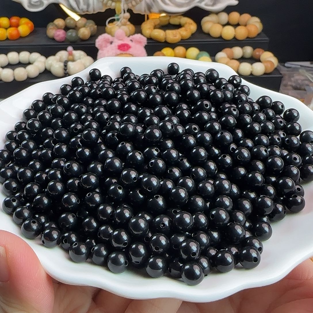 菩提根/象牙果吊坠卡6黑加仑圆100卡牌➕20备珠